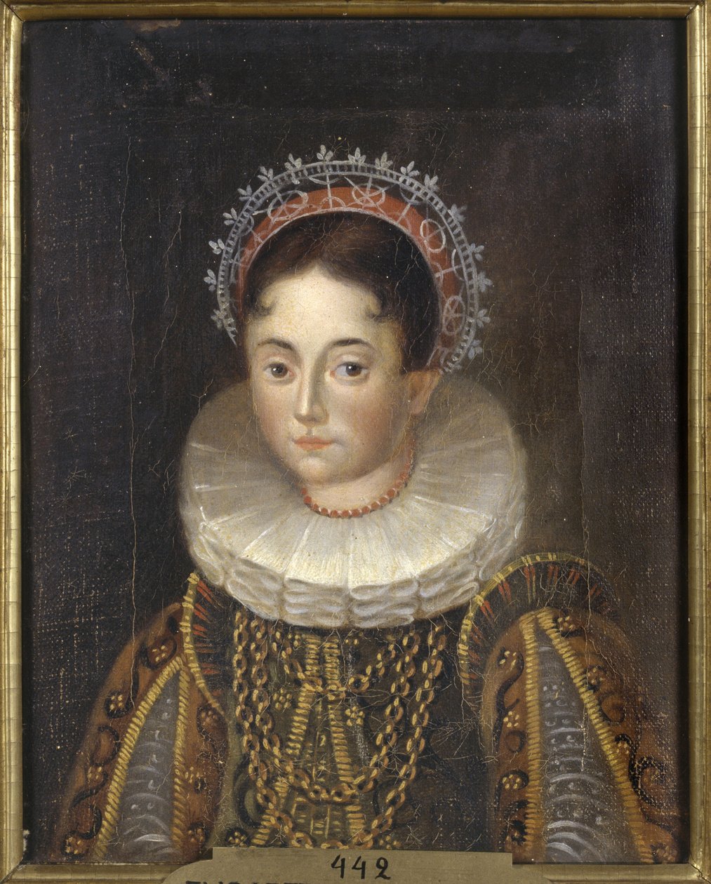 Porträt von Prinzessin Elisabeth von Schweden (1549-1597), Herzogin von Mecklenburg von Unknown artist