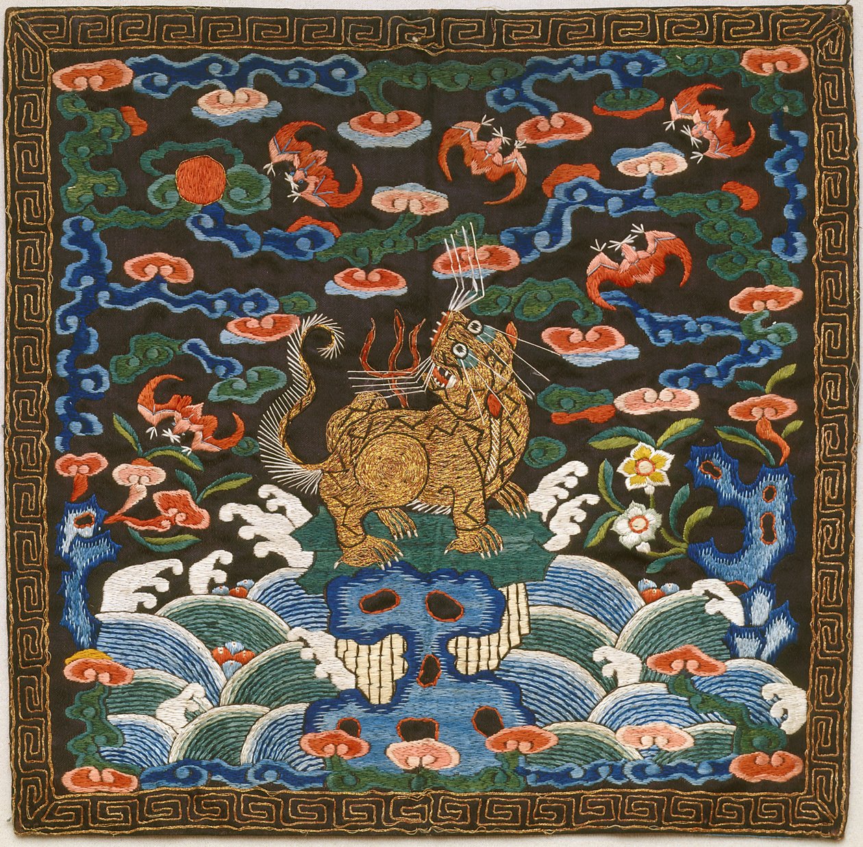 Rangabzeichen, Vierter Grad Militär, Tiger (Vorder- und Rückseite) von Unknown artist