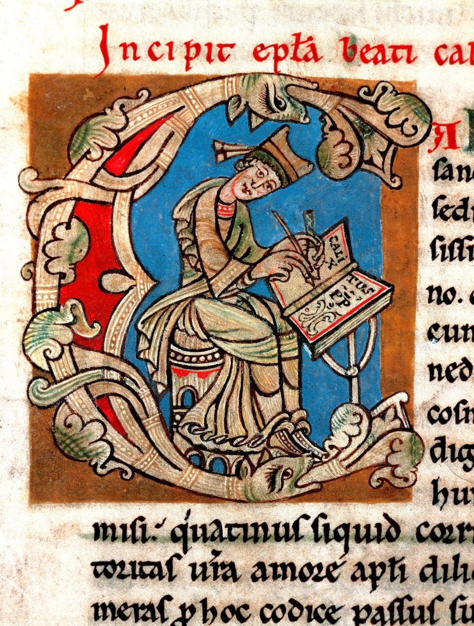 Darstellung von Papst Heiliger Kallistus II (Gui von Burgund, in Italien Guido dei Conti di Borgogna, Callisto II) von Unknown artist