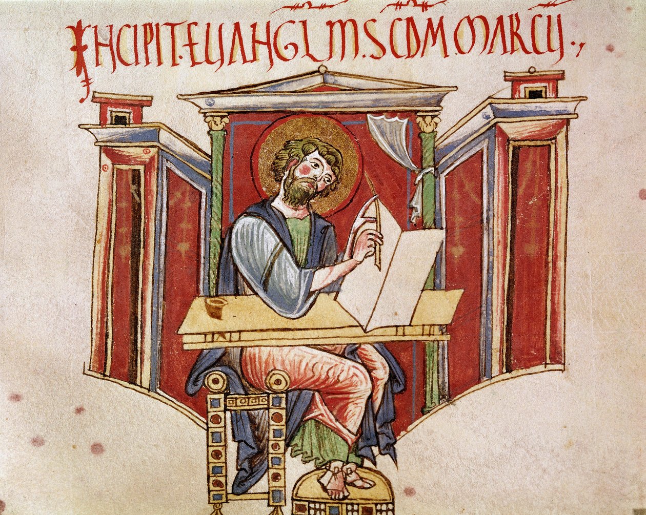 Darstellung des Evangelisten Markus von Unknown artist