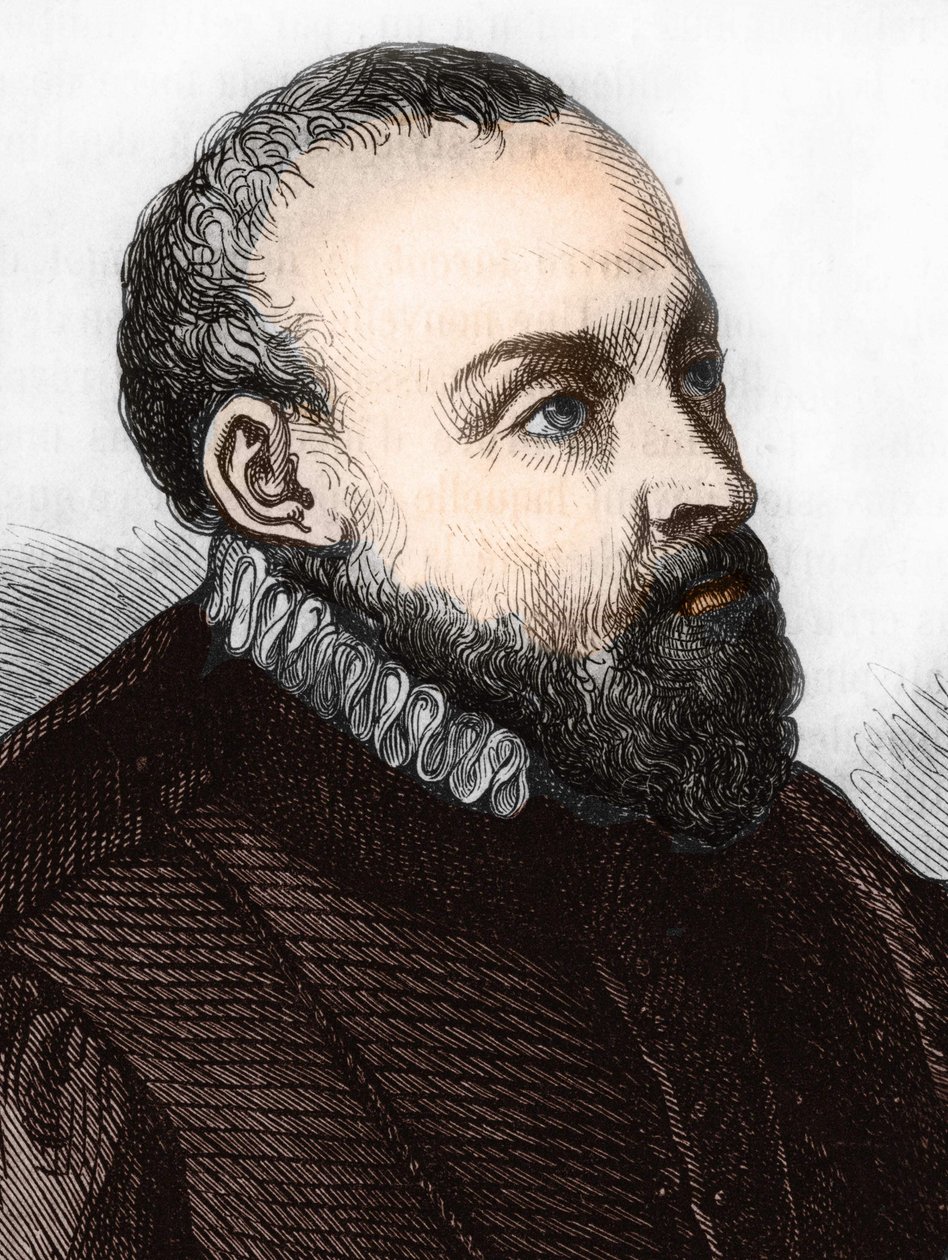 Roland de Lassus (Orlando di Lasso) 1532-1594, franko-flämischer Komponist von Unknown artist
