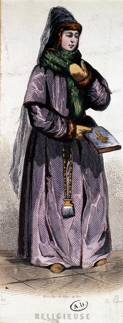 Russisch-orthodoxe Religion, Gravur von Unknown artist