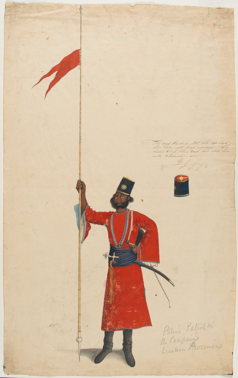 Sowar der Rohilla-Kavallerie von Unknown artist