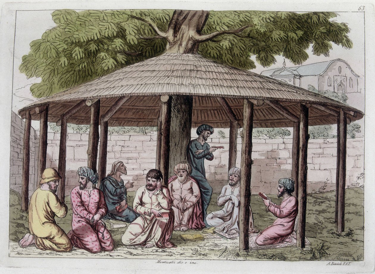 Spezielle Sekte der Sophie, Persien. In „Das alte und moderne Kostüm“ von Unknown artist