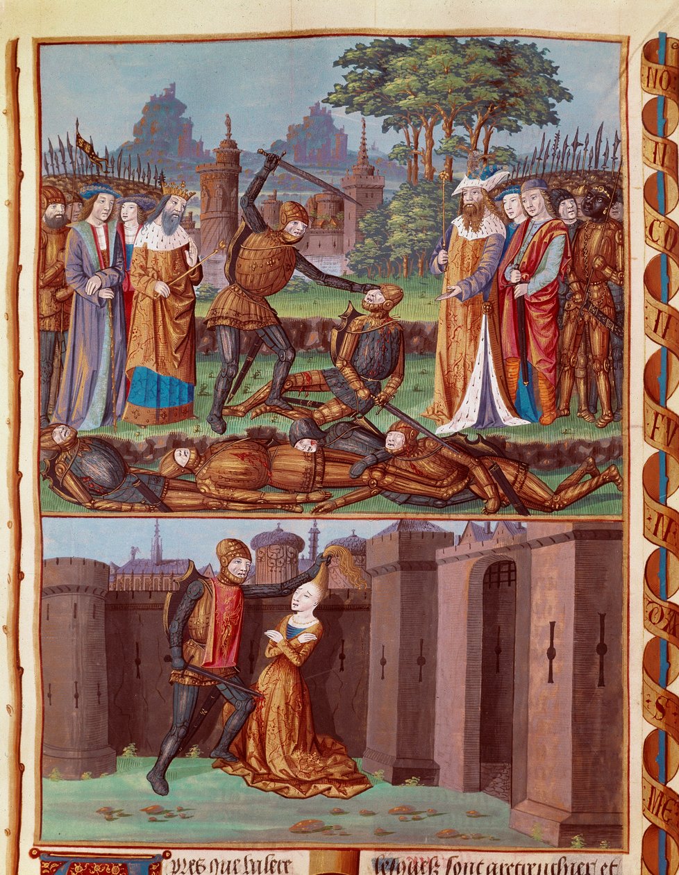 Die Schlacht der Horatier und Kuriatier von Unknown artist