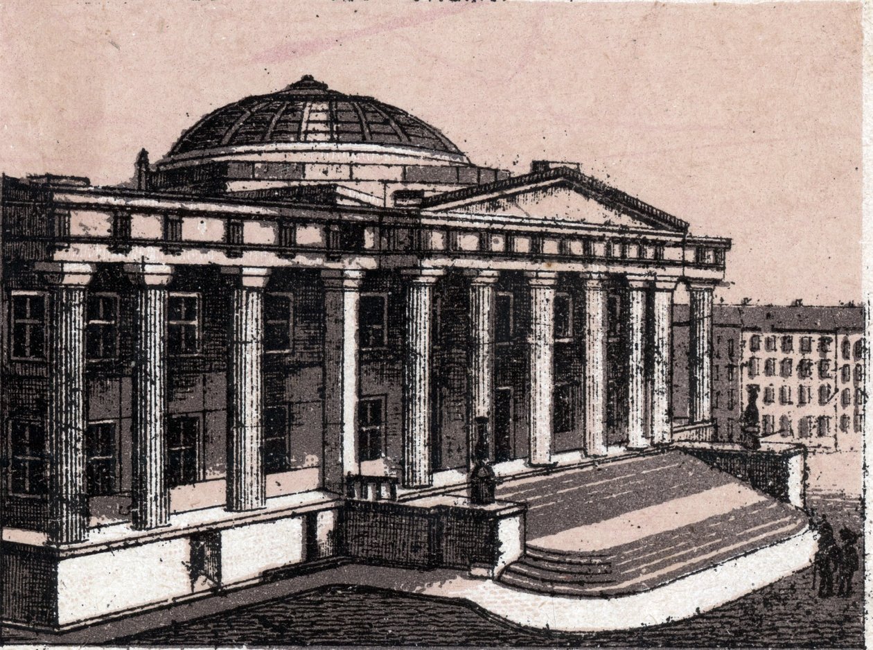 Das Zollhaus in New York, USA von Unknown artist