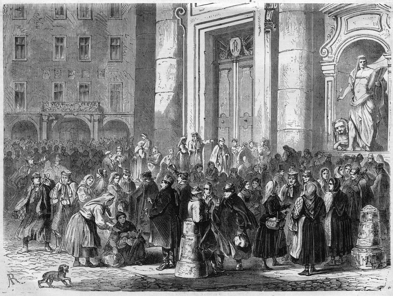 Die Hauswirtschaftsmesse in Dresden, Deutschland. Gravur in „Das Illustrierte Universum“ von Unknown artist