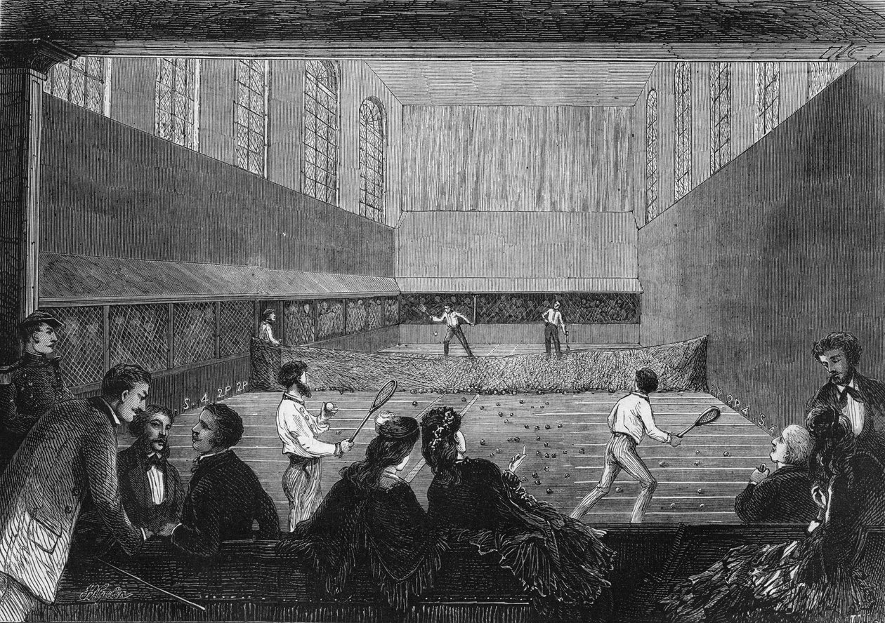 Der Palmspielraum auf der Terrasse der Tuilerien in Paris im Jahr 1873 von Unknown artist