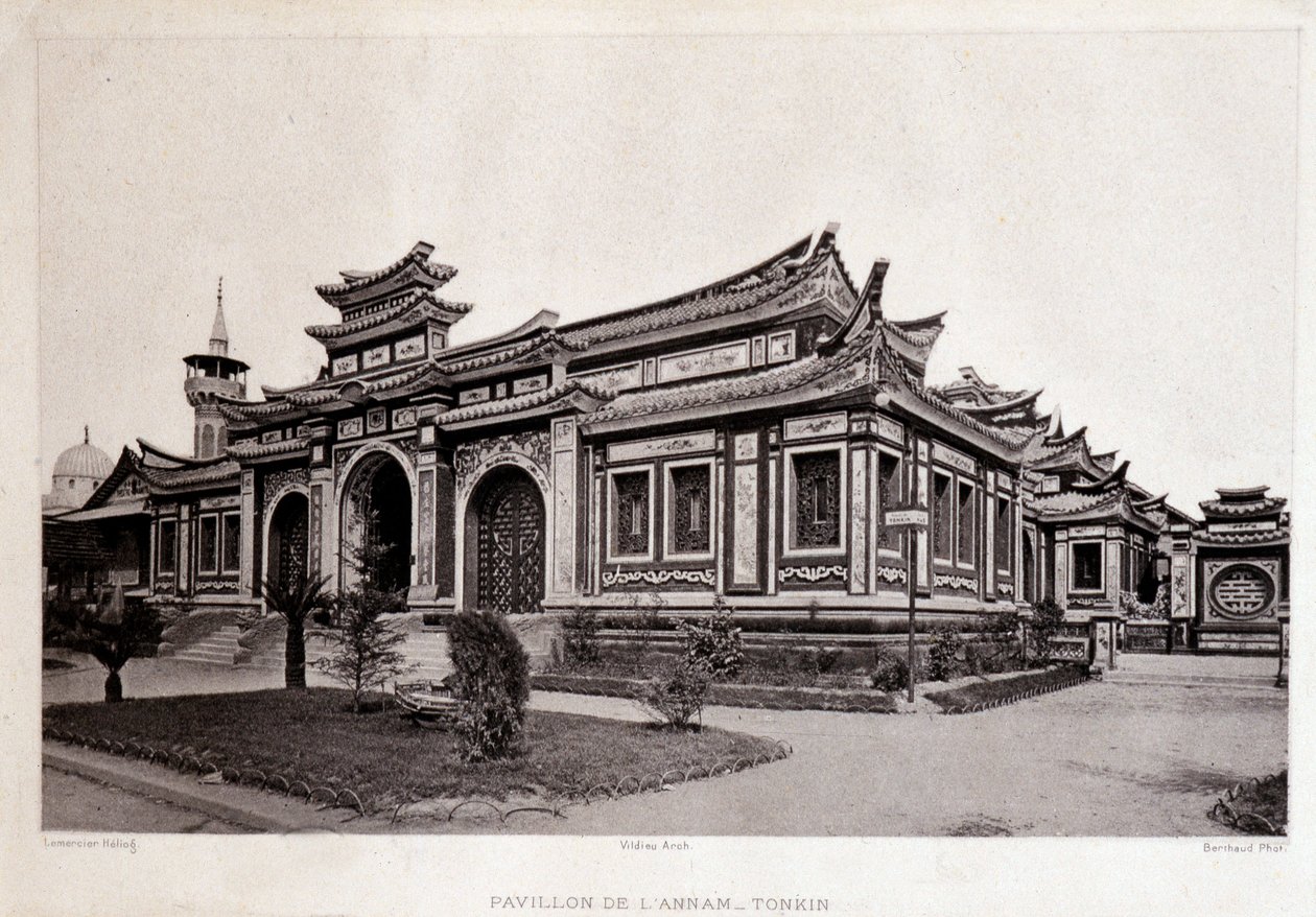 Weltausstellung in Paris 1889 - Pavillon de l