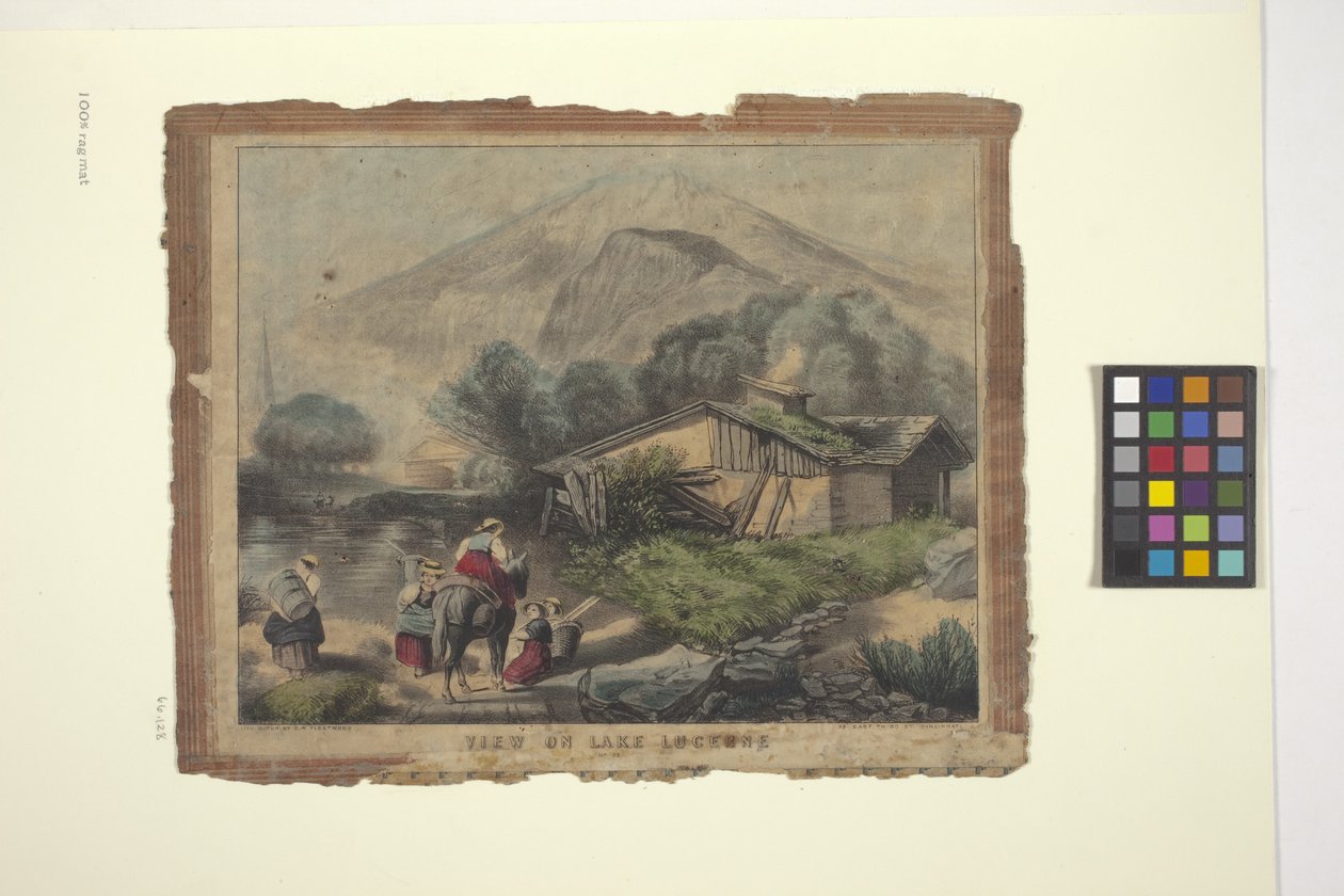 Blick auf den Vierwaldstättersee von Unknown artist