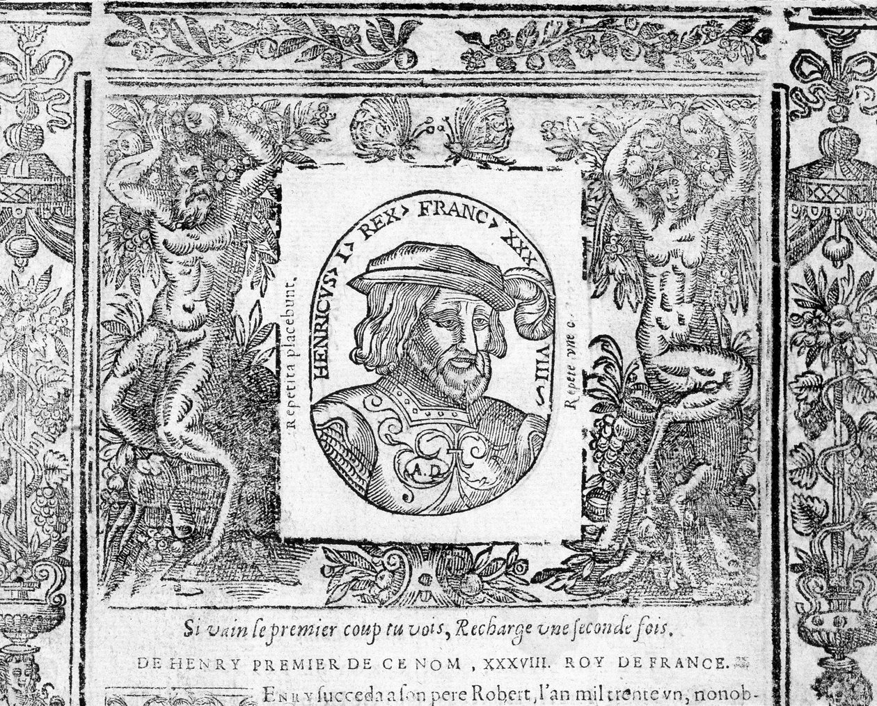 Porträt von Heinrich I., König von Frankreich von 1031 bis 1060 von Unknown artist
