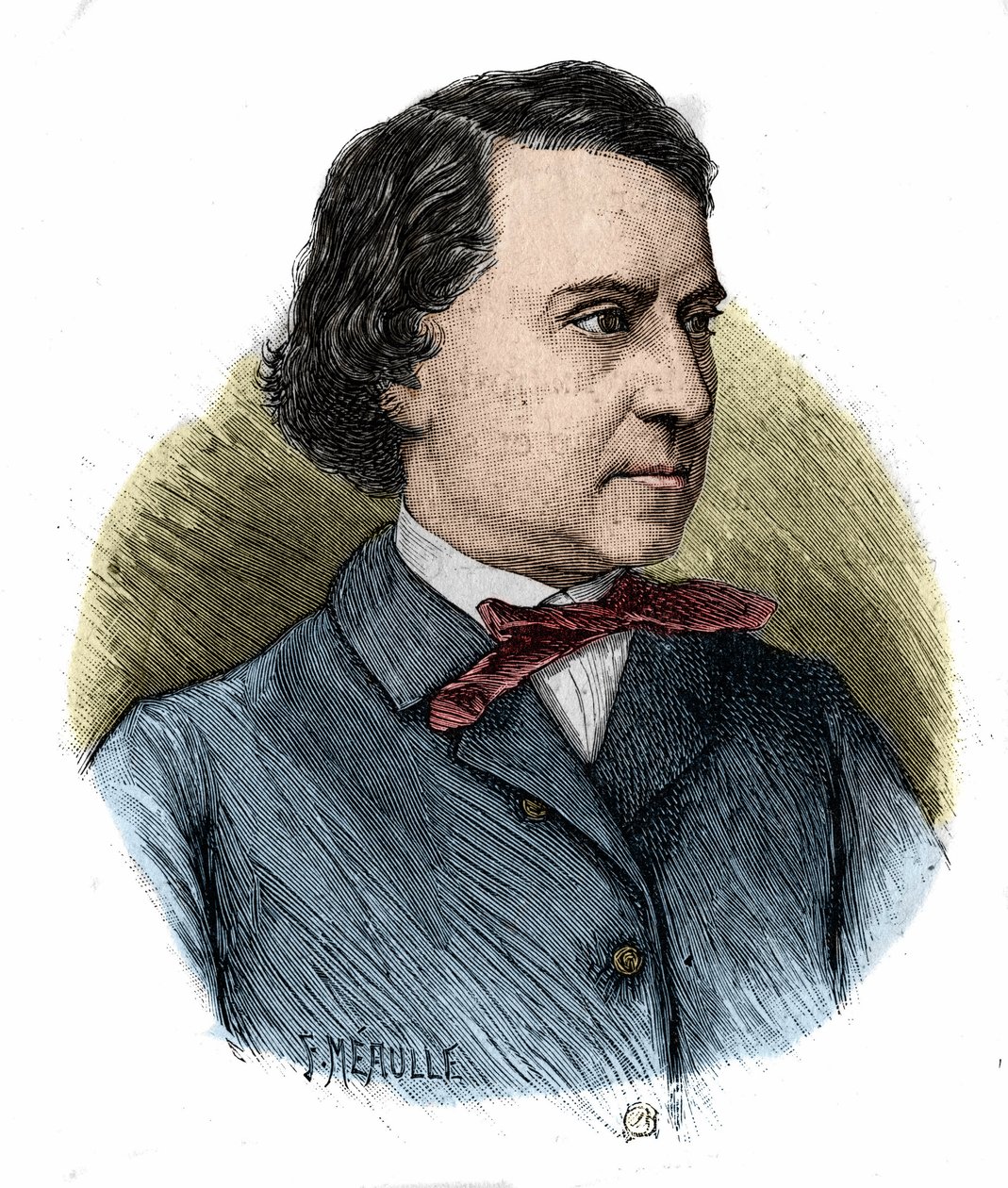 Porträt von Louis Blanc, französischer Politiker und Historiker von Unknown artist