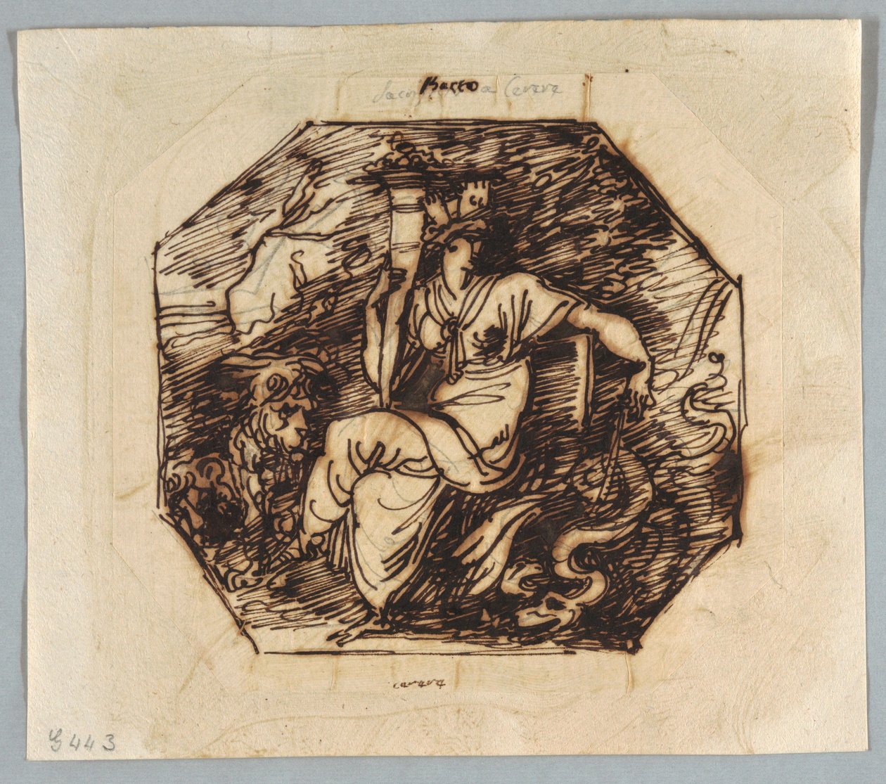 Zeichnung, Ceres, um 1810 von Unknown artistUnknown artist