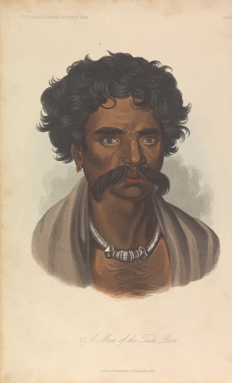 Ein Mann der Tuda-Rasse von Unknown artist