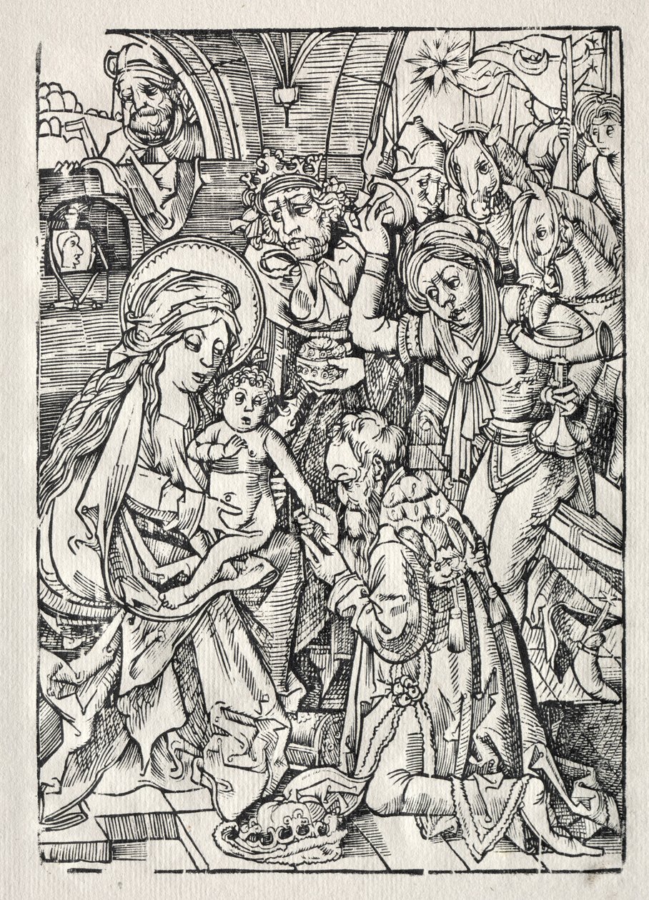 Anbetung der Könige von Unknown artist