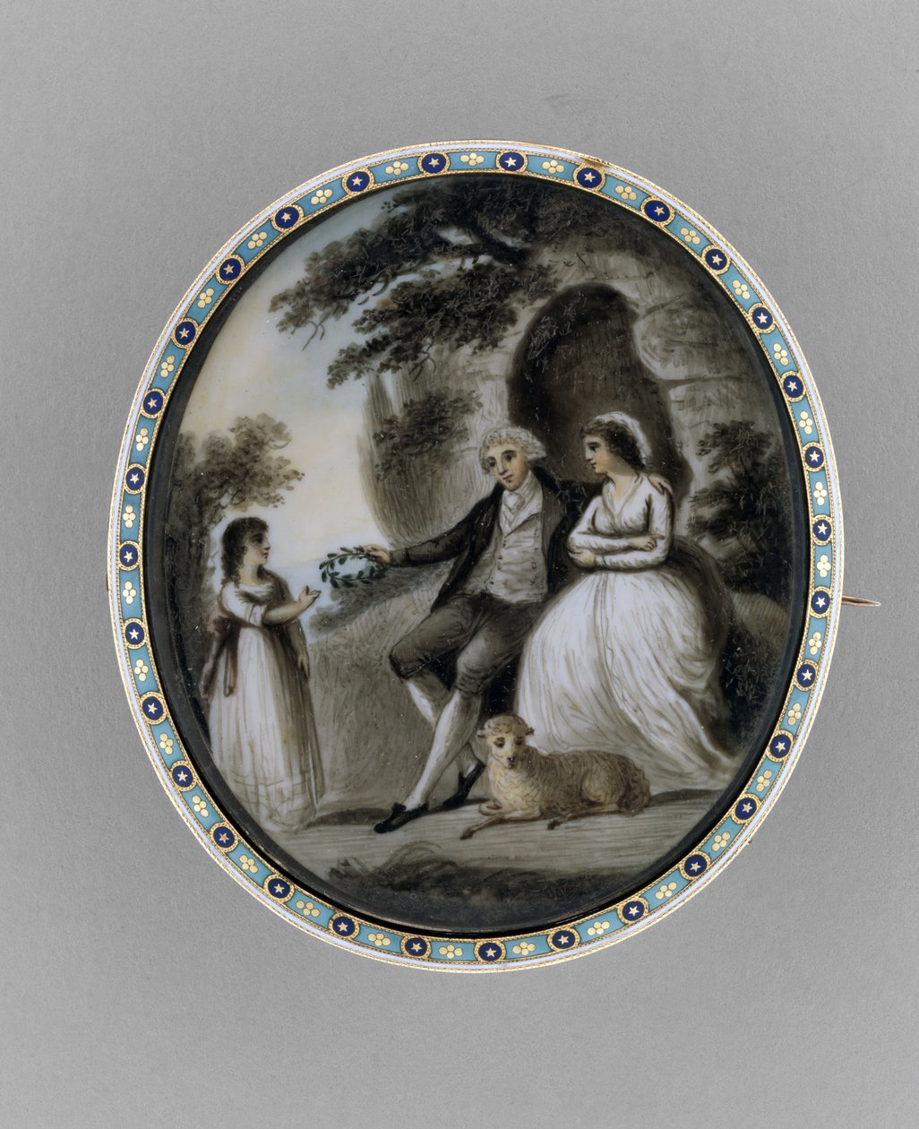 Brosche, ca. 1800 von Unknown artist