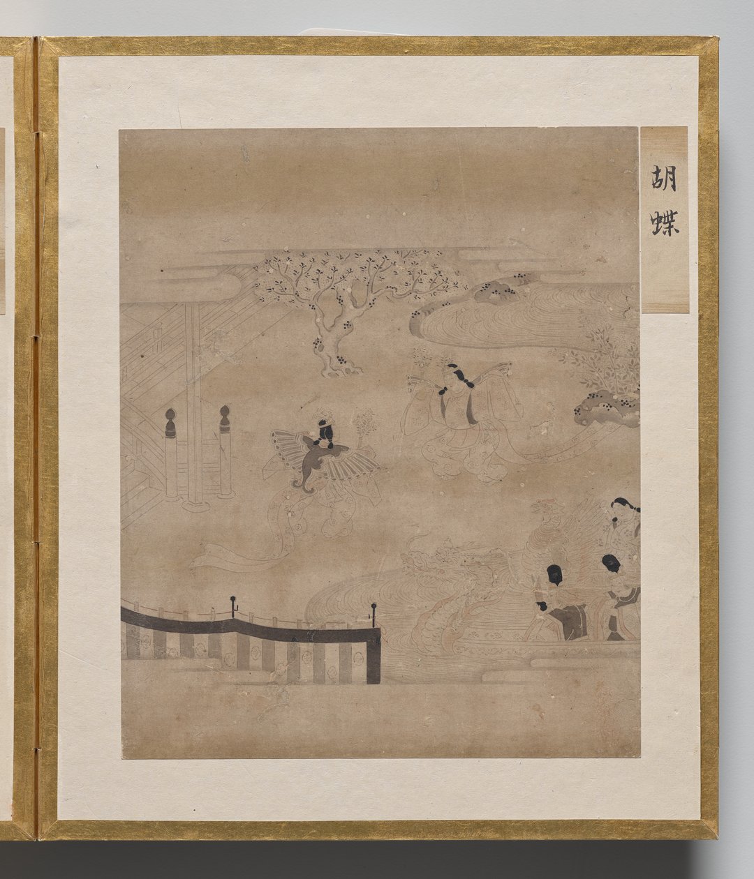 Schmetterlinge aus dem Album der Illustrationen für die Geschichte von Genji von Unknown artist