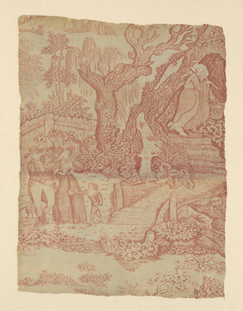 Jahreszeitenwechsel (Möbelstoff) von Unknown artist