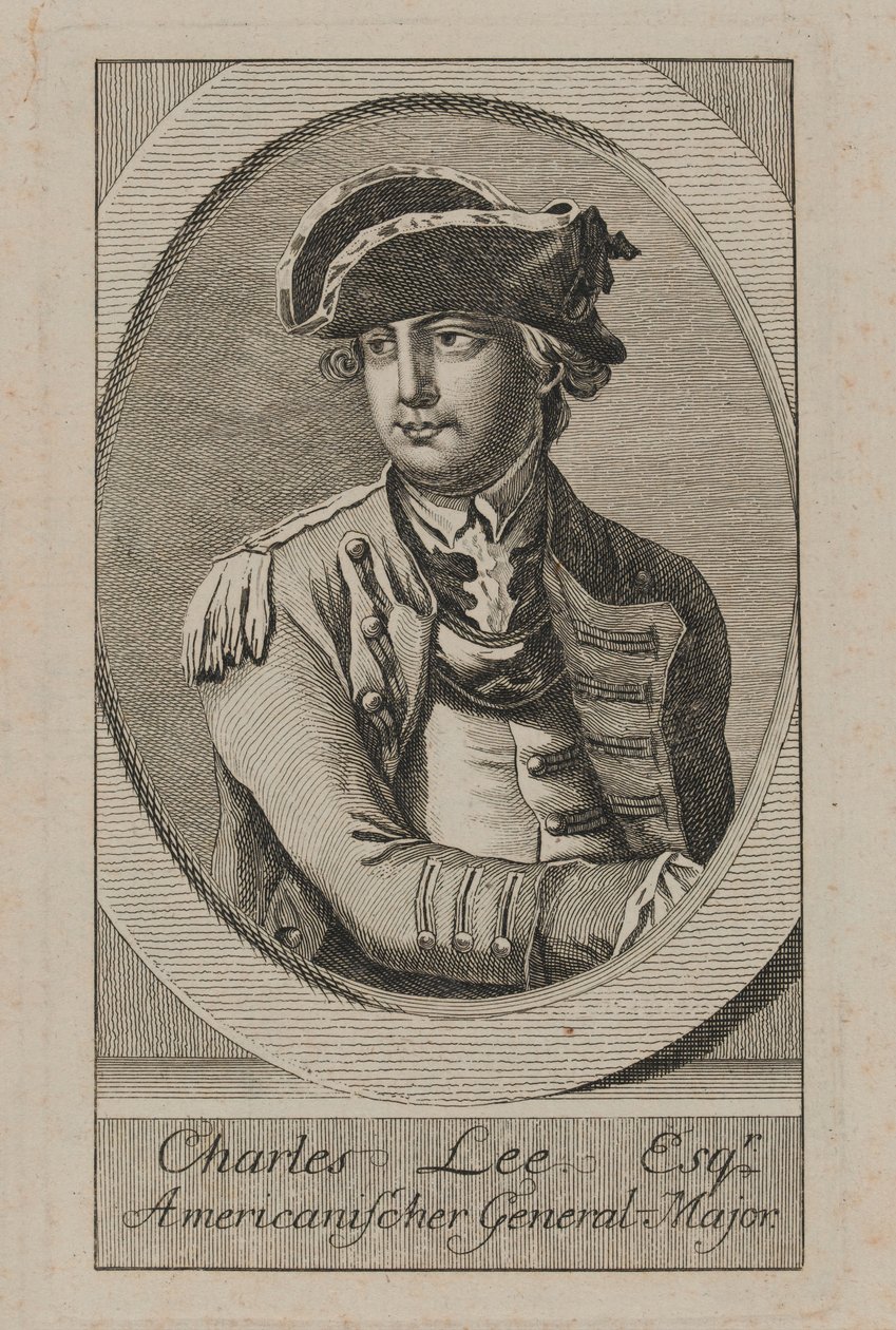 Charles Lee Esqr. Amerikanischer General-Major von Unknown artist