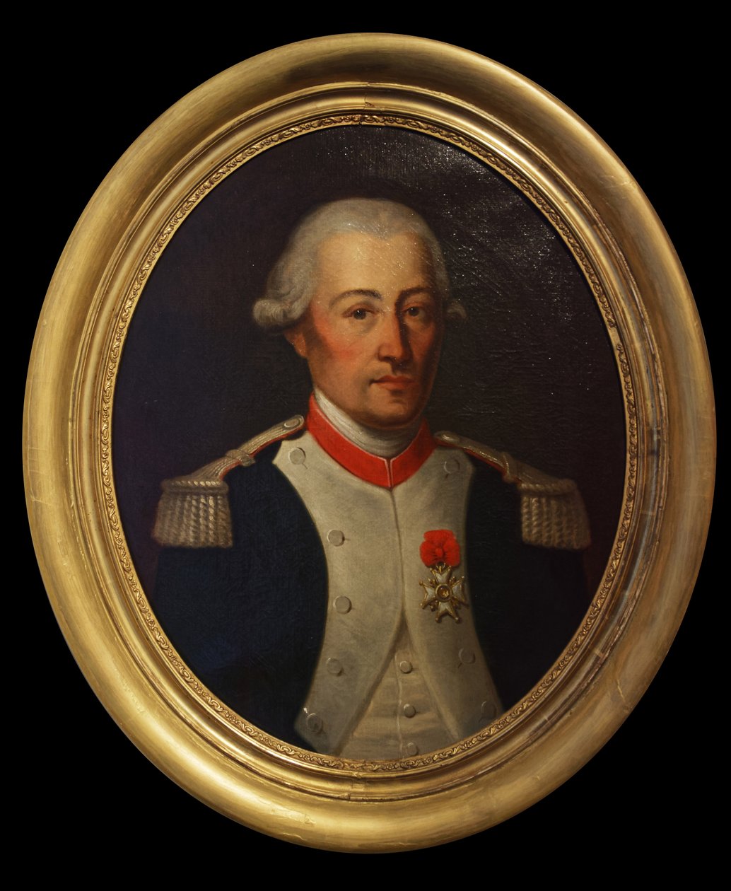 Graf Laurent de Migot, Oberstleutnant des Regiments der Artois-Drachen, späte 18. Jahrhundert von Unknown artist