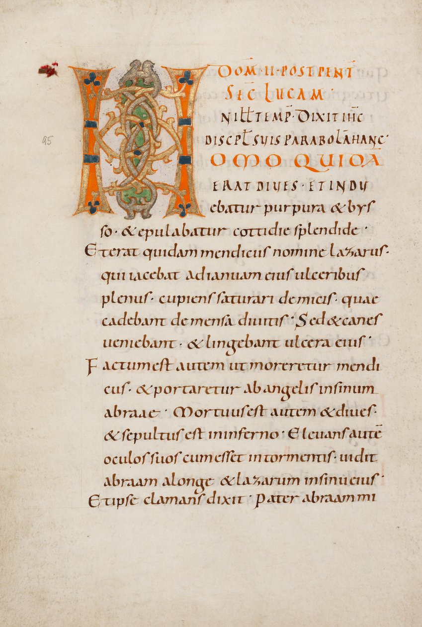 Geschmücktes Initial H von Unknown artist