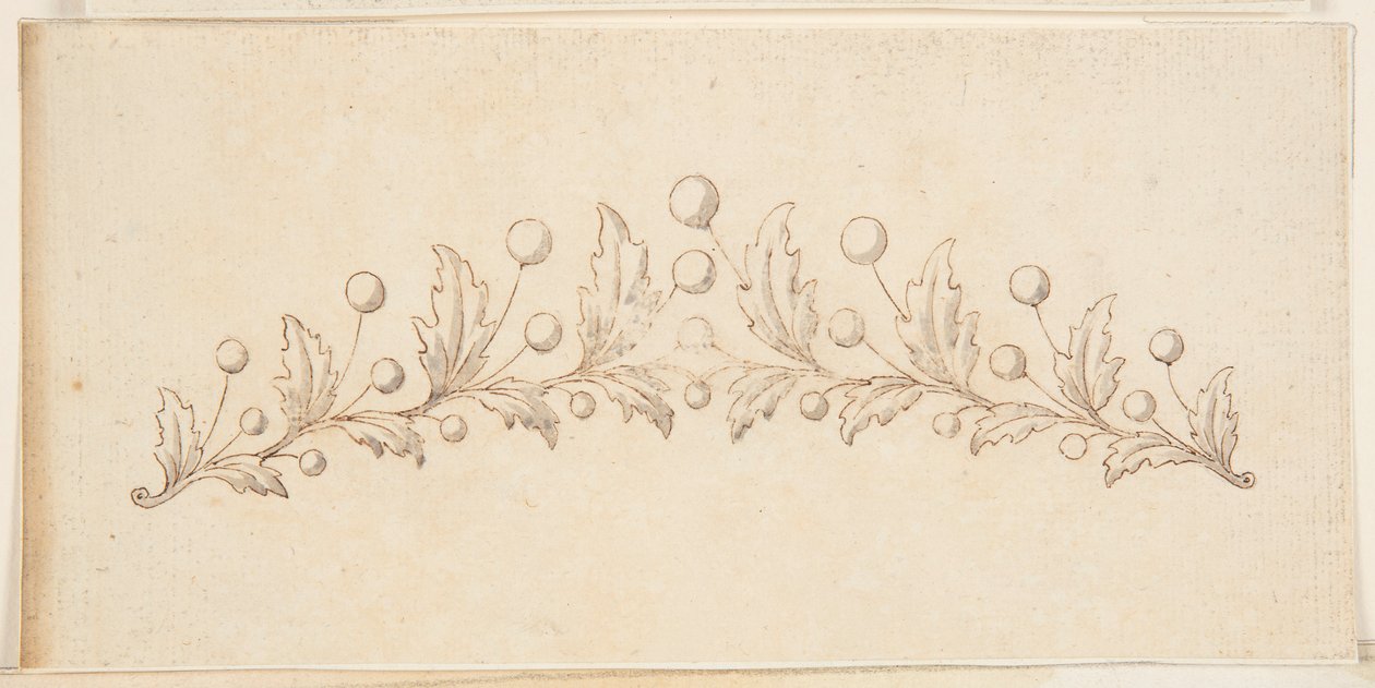 Entwurf für eine Krone von Unknown artist