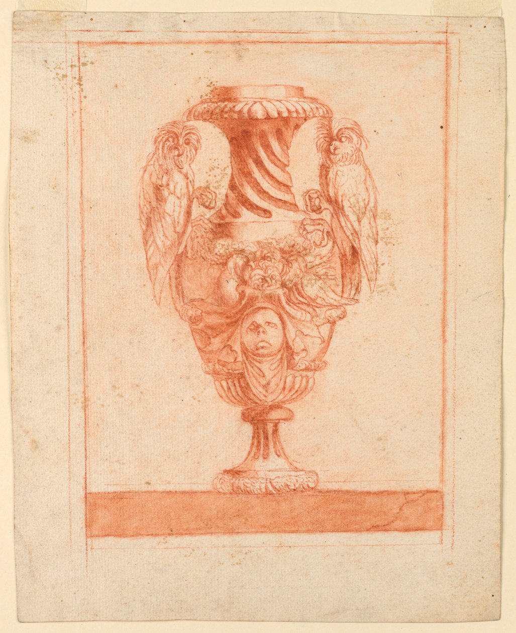 Entwurf für eine Vase von Unknown artist