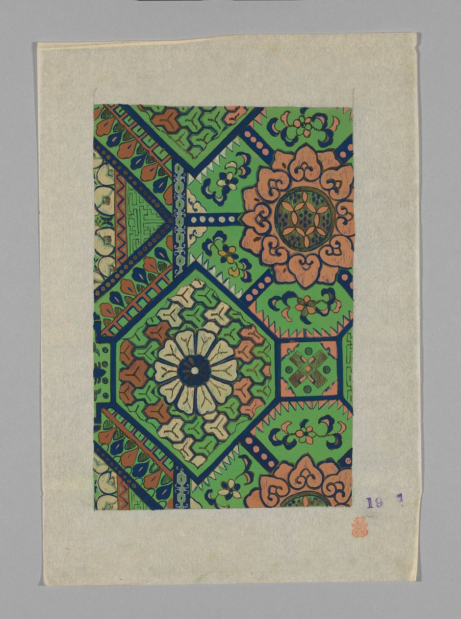 Entwurf auf Papier von Unknown artist