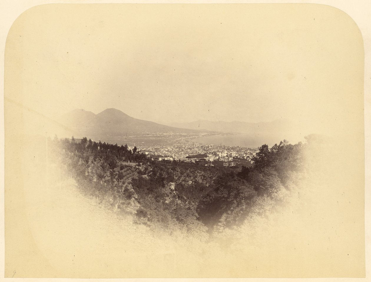 Fernsicht auf Neapel von Unknown artist