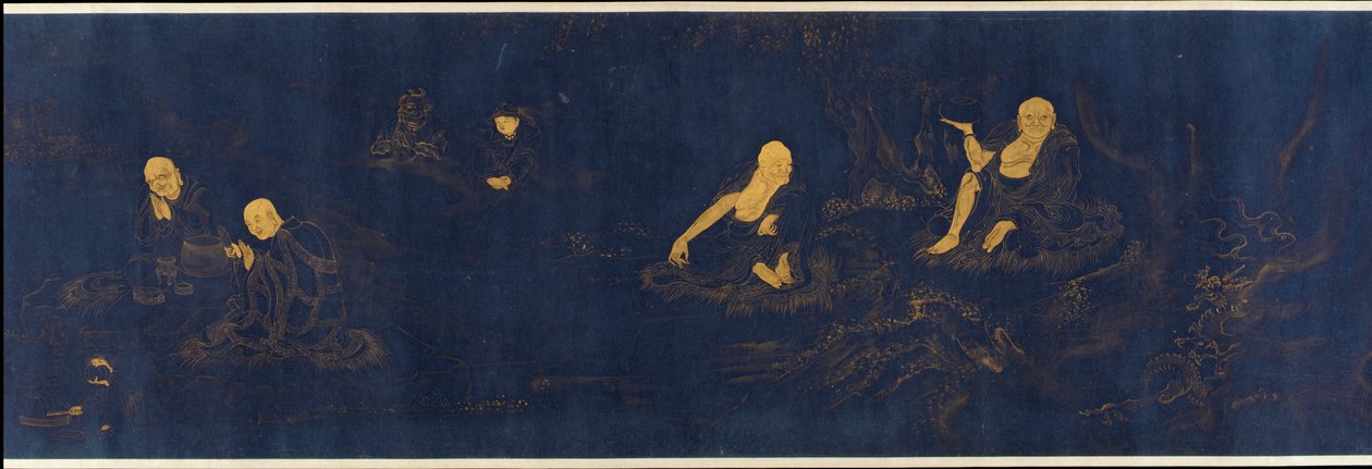 Achtzehn Luohans von Unknown artist
