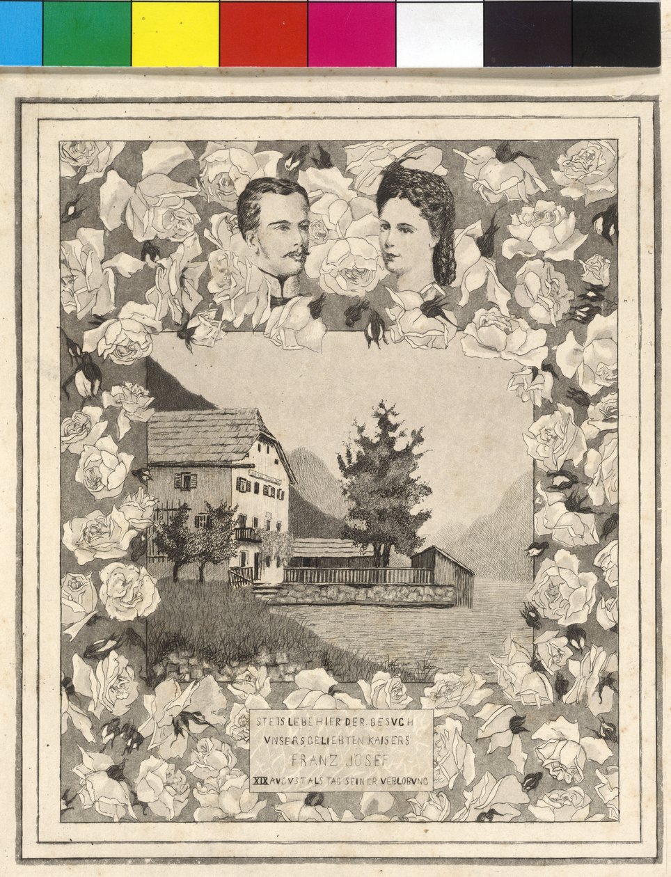 Kaiser von Österreich und Elisabeth Franz Joseph I von Unknown artist