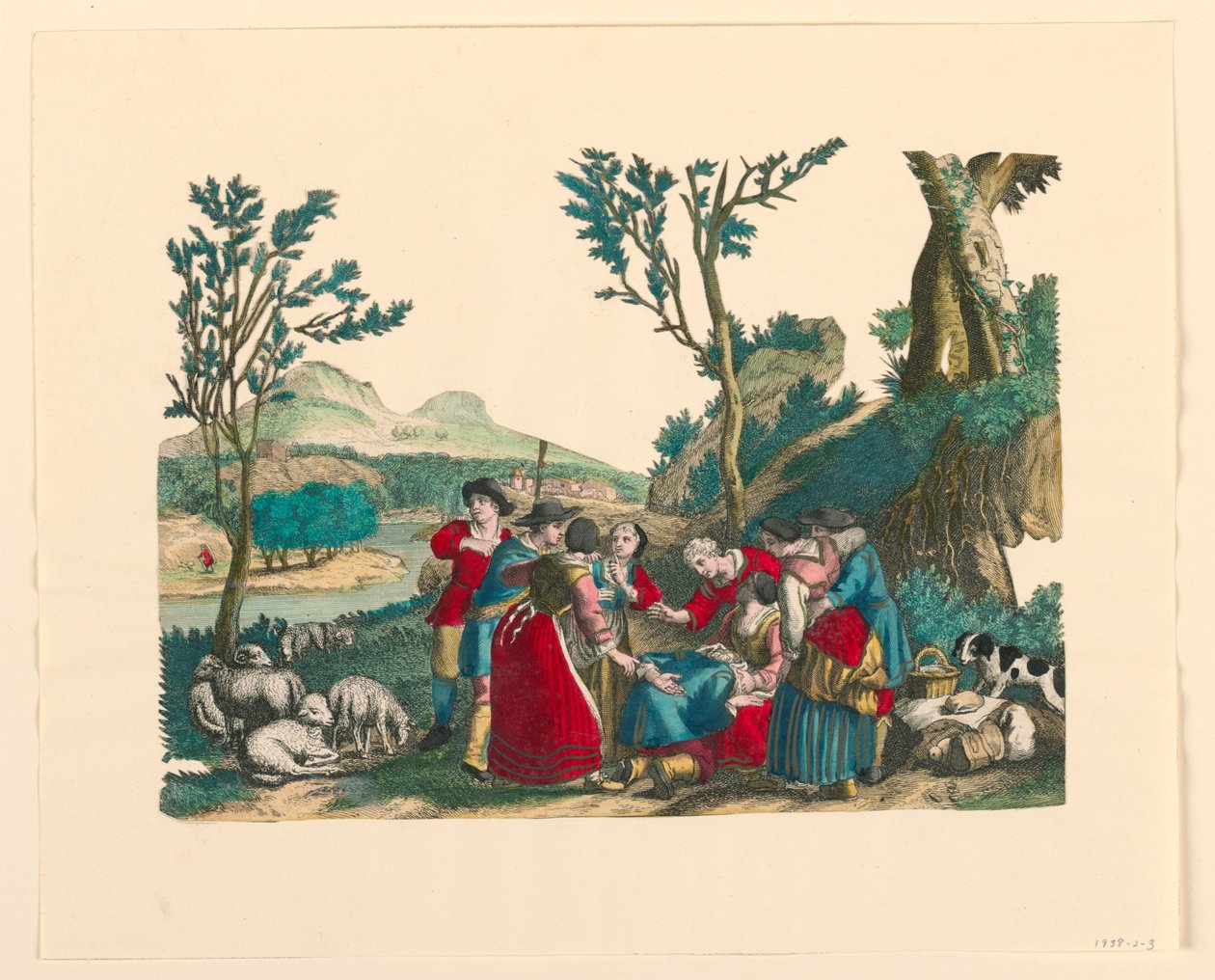 Gravur von Unknown artist