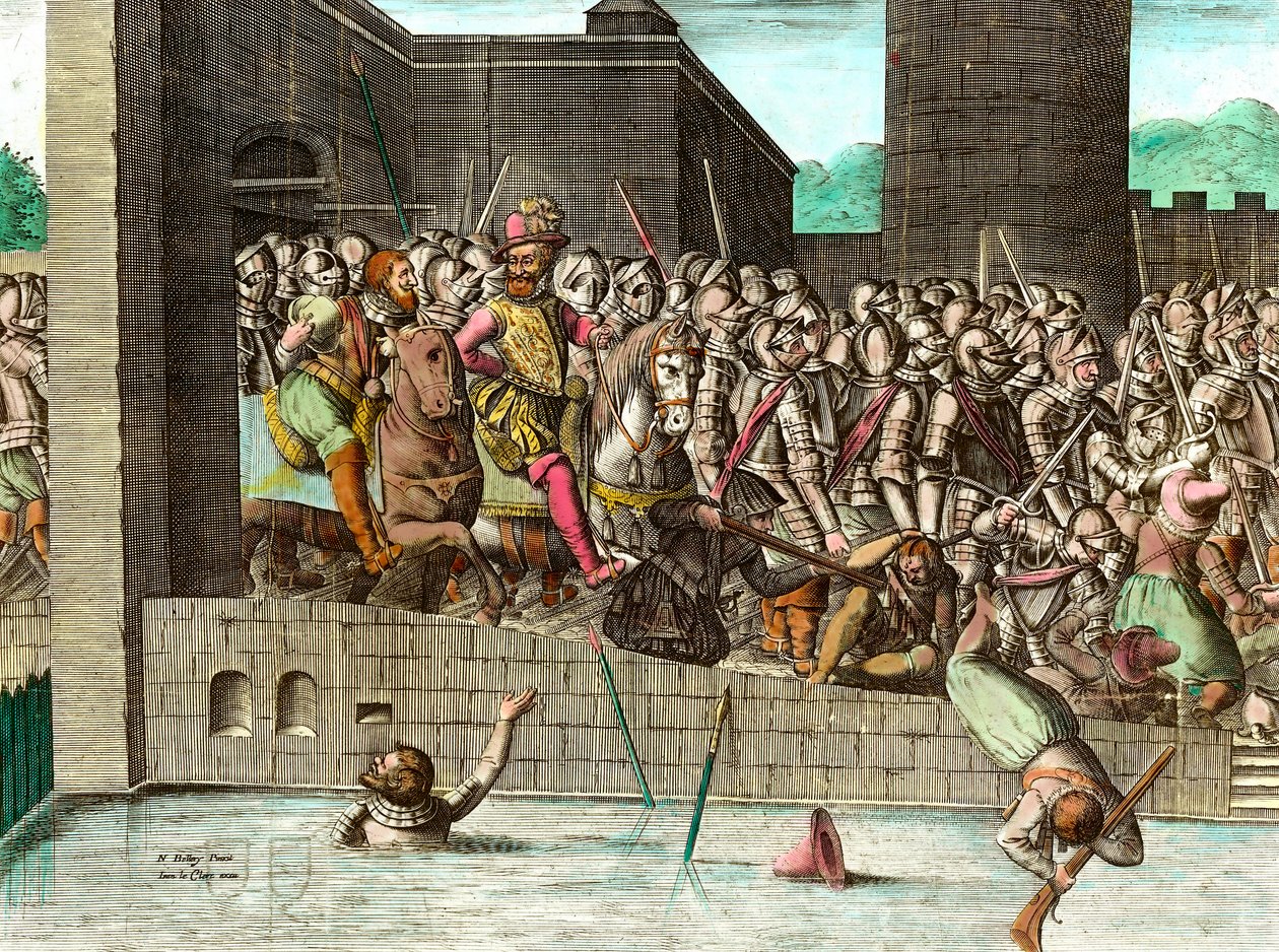 Einzug in Paris von König Heinrich IV. am 22. März 1594 von Unknown artist