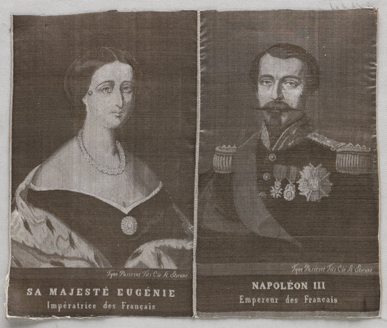 Eugenie und Napoleon von Unknown artist