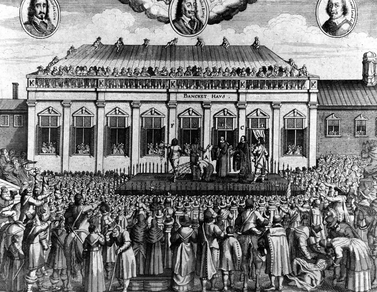 Hinrichtung von König Karl I. Stuart von England (1600 - 1649) in Whitehall von Unknown artist