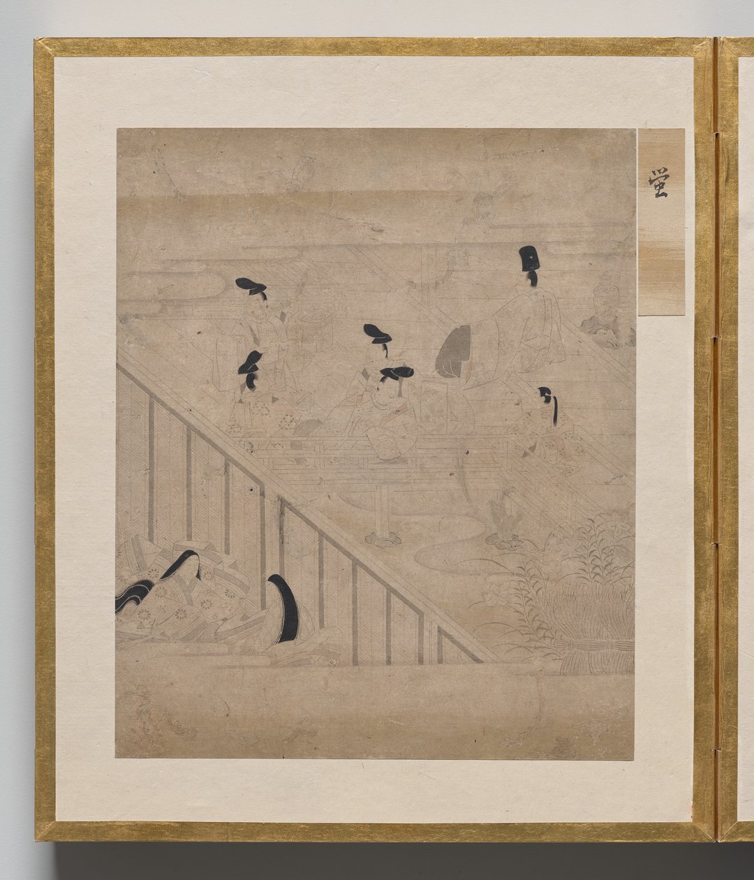 Glühwürmchen aus dem Album der Illustrationen für die Geschichte von Genji von Unknown artist