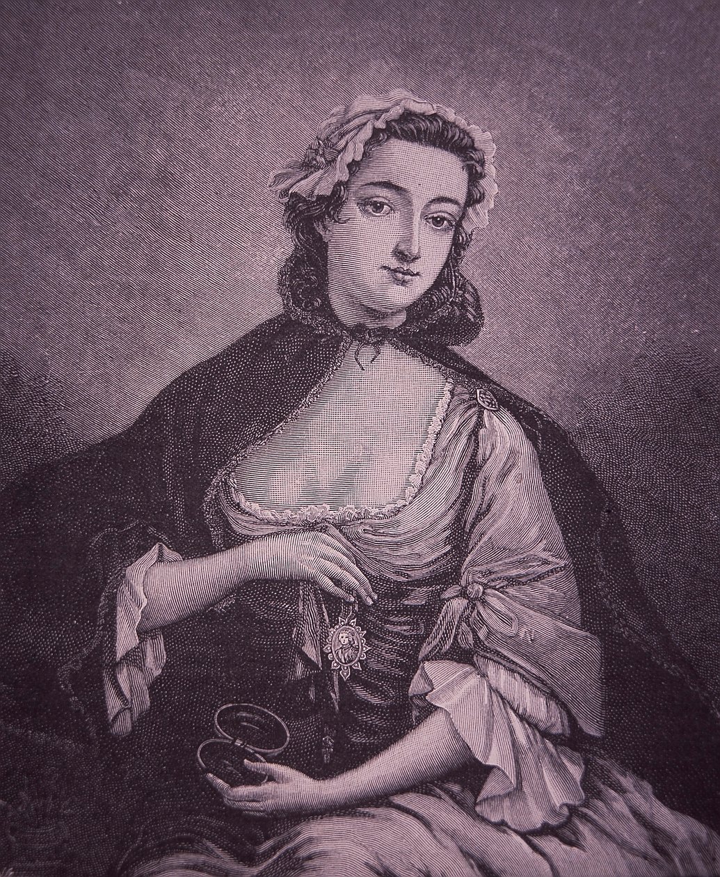 Flora Macdonald, treue Jakobitin, die Bonnie Prince Charlie zur Flucht verhalf von Unknown artist