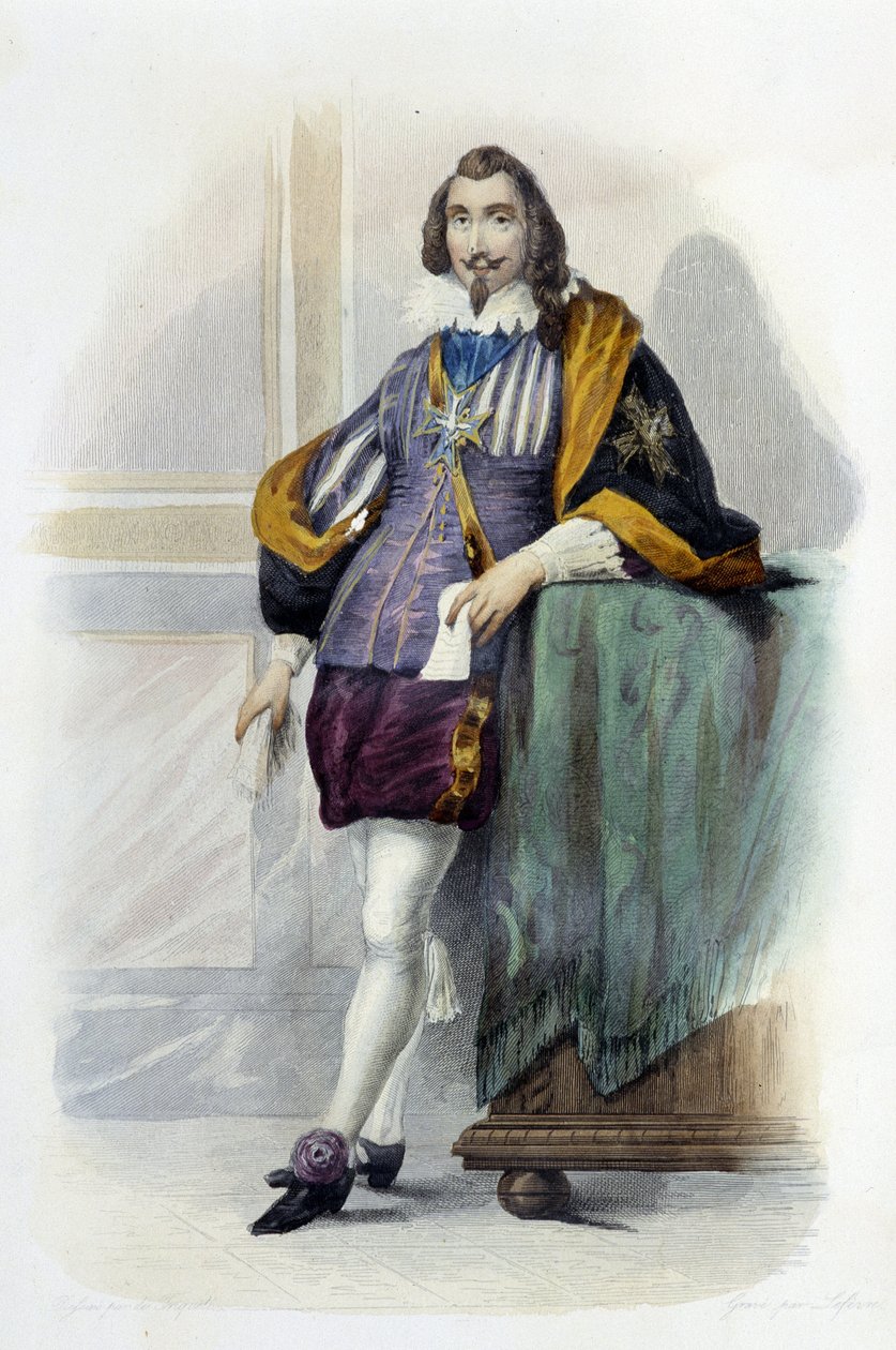 François de Bassompierre (Marschall von Bassompierre) (1579-1646) - in „Le Plutarque français“ von Unknown artist