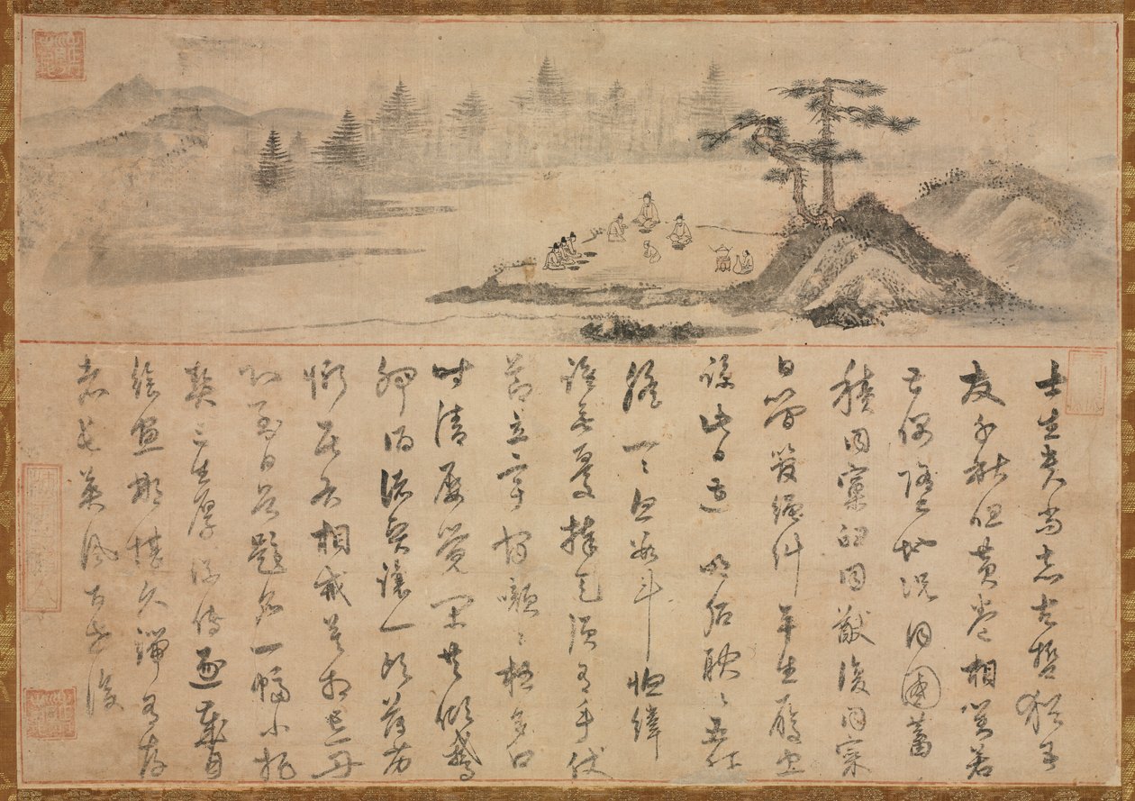 Versammlung unter den Mitgliedern des Amtes Zensor-General von Unknown artist