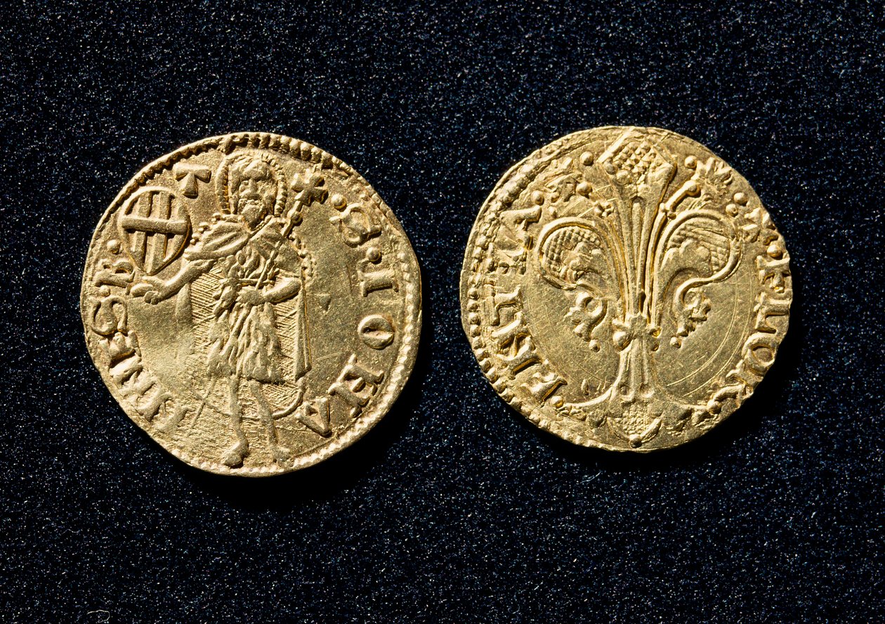 Goldgulden. 1250-1300 Museo Nazionale del Bargello, Florenz von Unknown artist