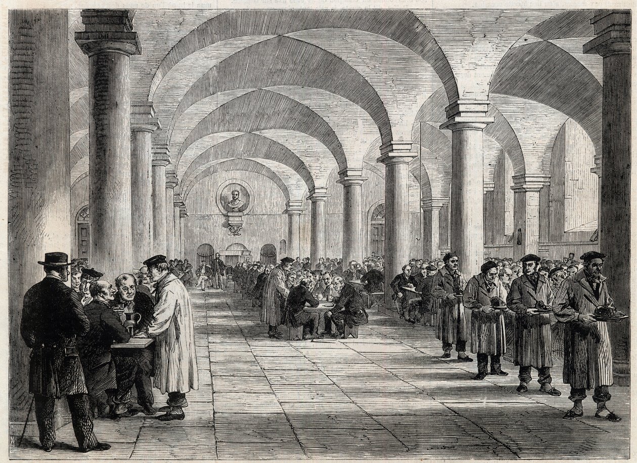 Greenwich Hospital - Der Westspeisesaal von Unknown artist