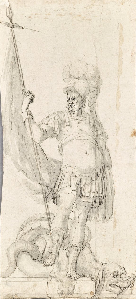 Heiliger Georg mit dem Drachen von Unknown artist