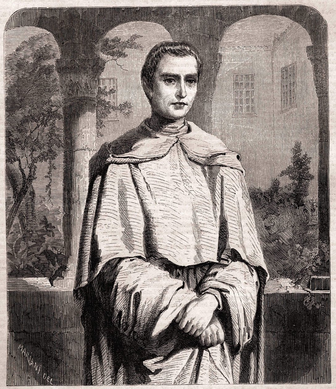 Henri Lacordaire, französischer Priester und Dominikaner (1802-1861) von Unknown artist
