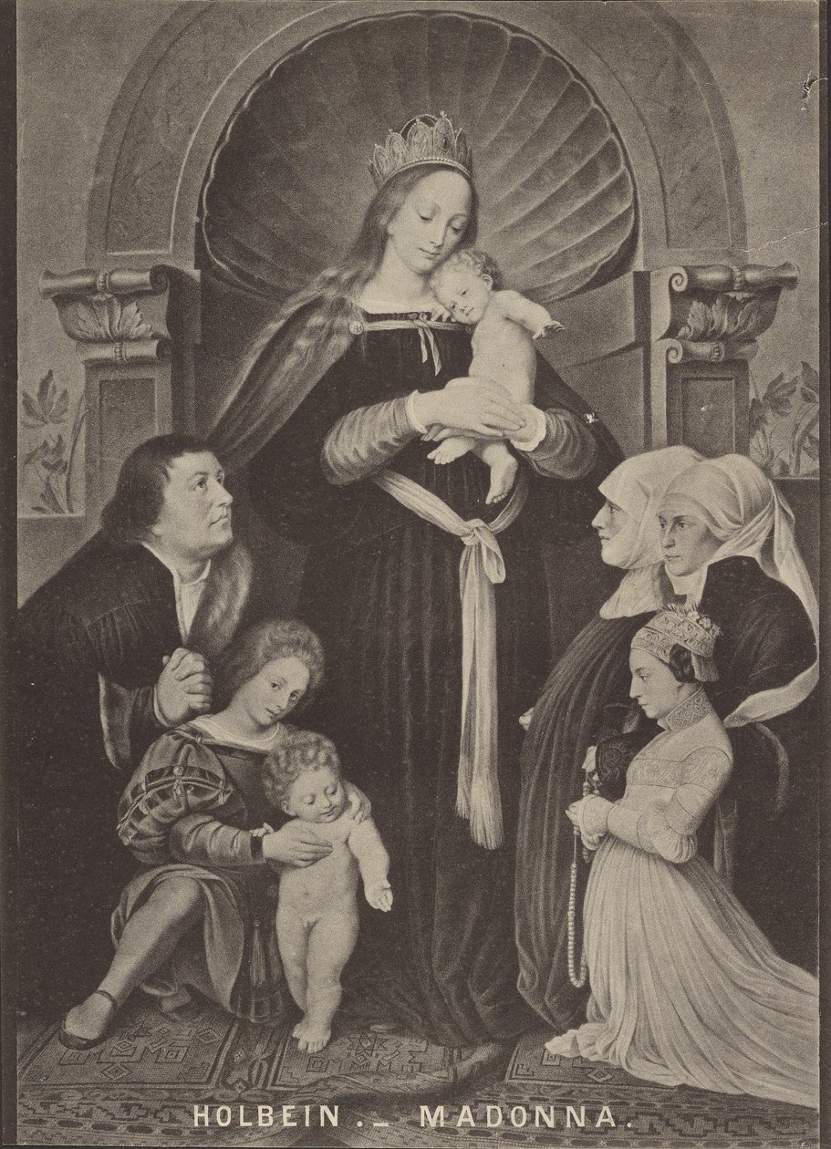 Holbein - Madonna von Unknown artist
