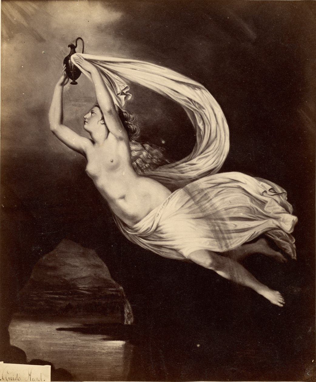Iris bringt das Wasser des Flusses Styx nach Olympus für die Götter, um darauf zu schwören (nach Guy Head) von Unknown artist