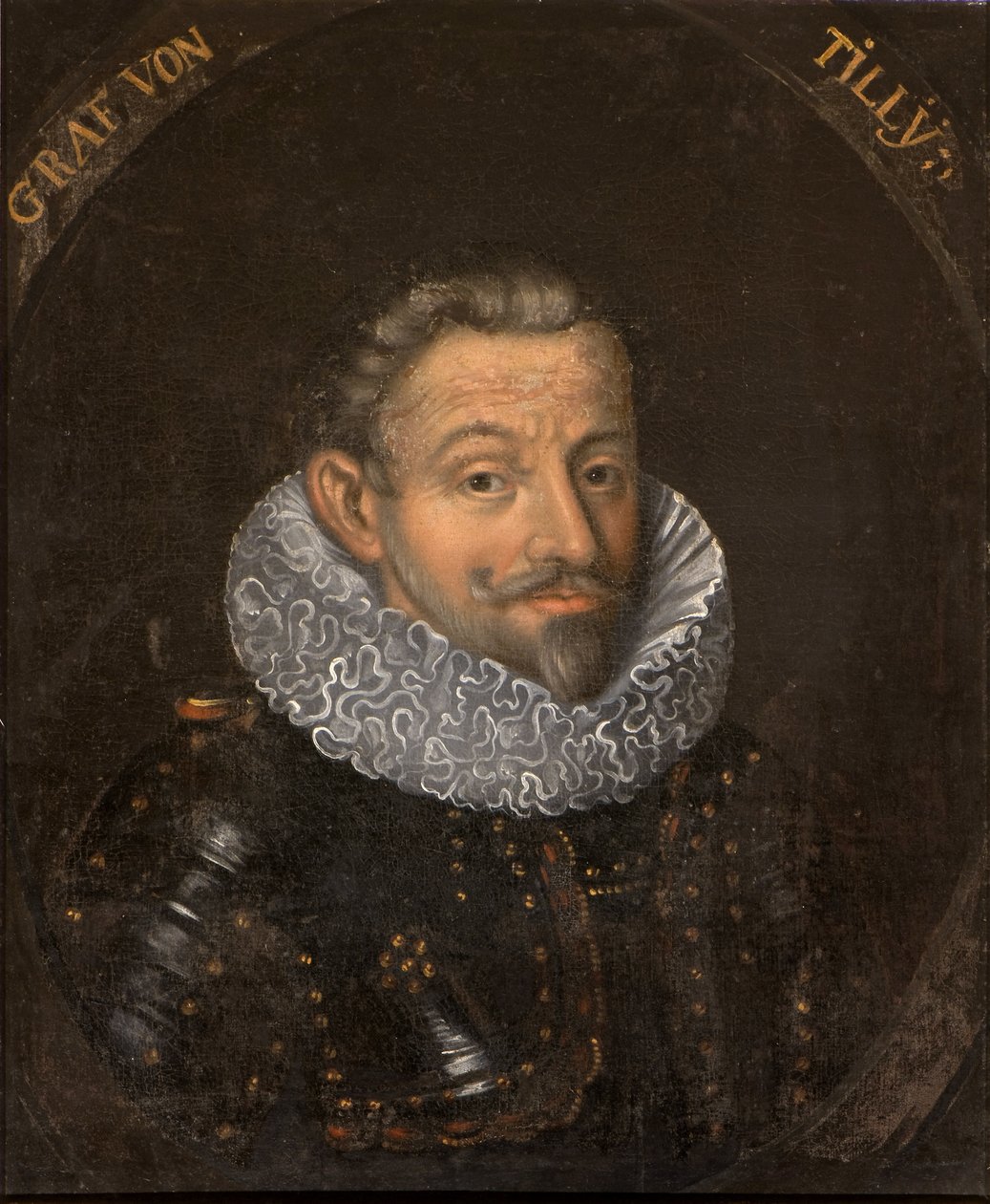 Porträt von Johann Tserclaes (1559-1632), Graf von Tilly, Anonym von Unknown artist