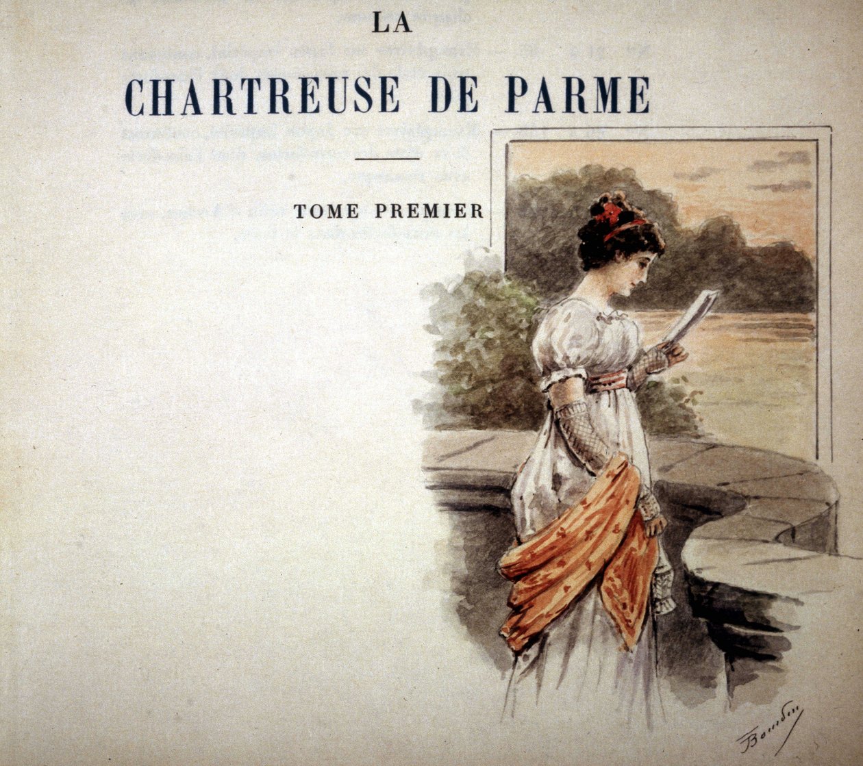 Die Kartause von Parma von Stendhal von Unknown artist