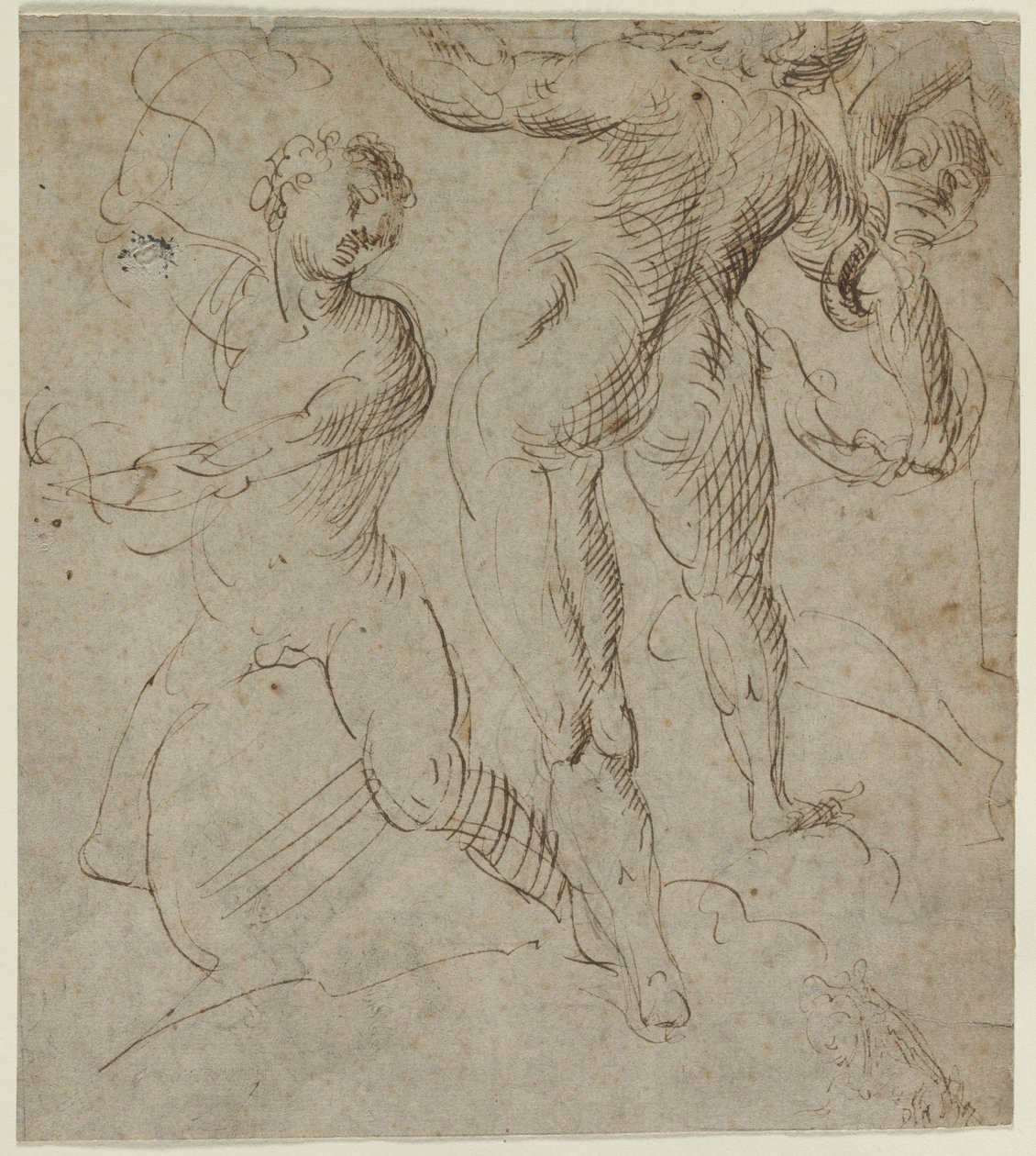 Laokoon (recto) von Unknown artist