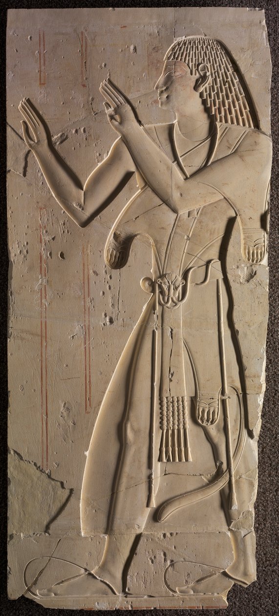 Mentuemhat in kirchlicher Kleidung von Unknown artist