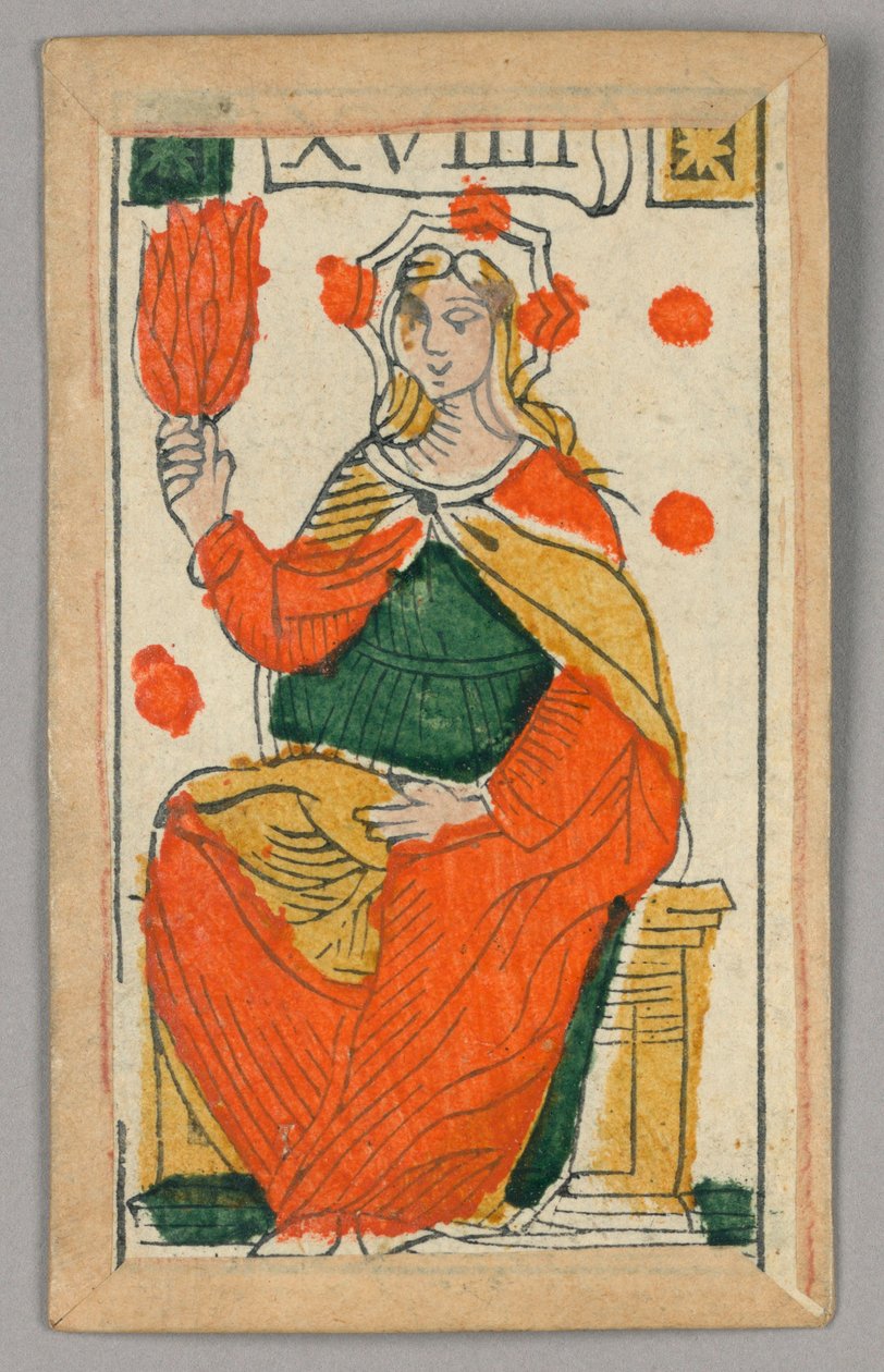 Minchiate (Tarot) Spielkarte von Unknown artist